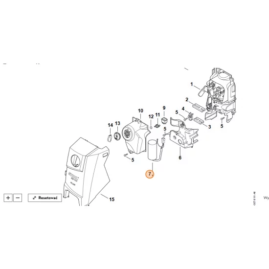 Stihl  Kondensator 4950 605 1007